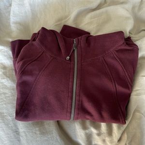 Lululemon cassis scuba full zip XS/S